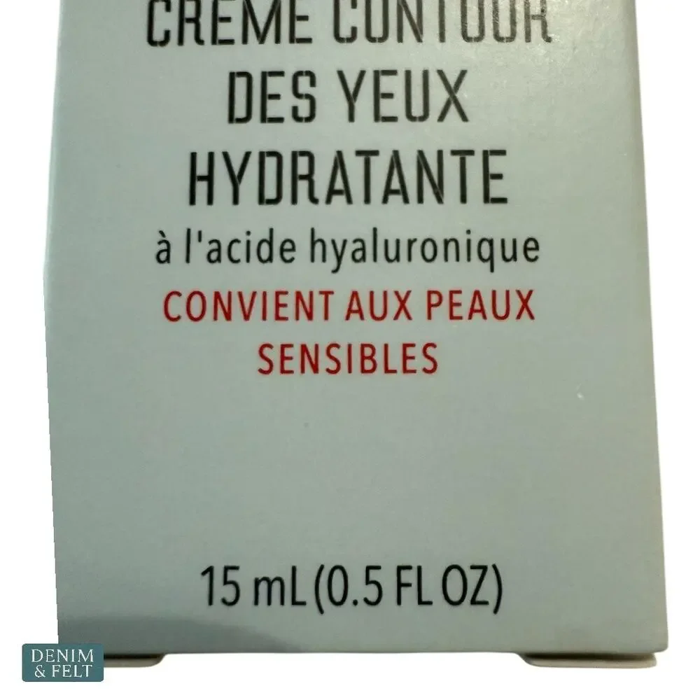 NEW First Aid Beauty Hydrating Eye Cream‎ Hyaluronic Acid Sensitive Skin 0.5oz